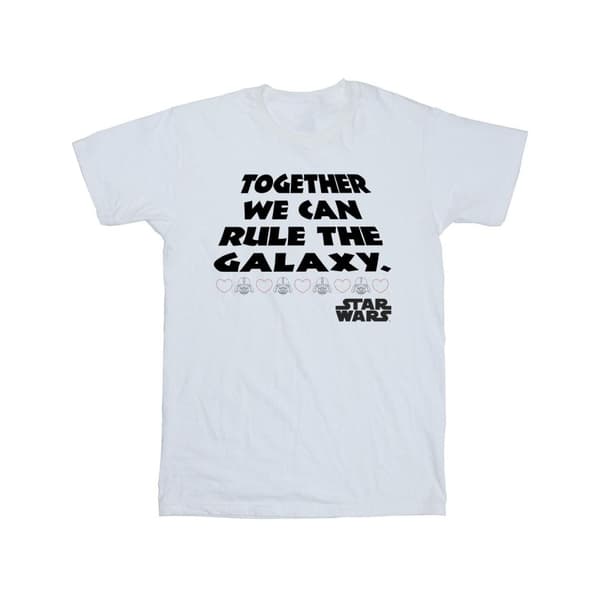 Star Wars Girls Together We Can Rule The Galaxy Cotton T-Shirt