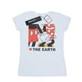 Pikkukuva 1 / 3: Disney Womens/Ladies Mickey Mouse Heart The Earth Cotton T-Shirt