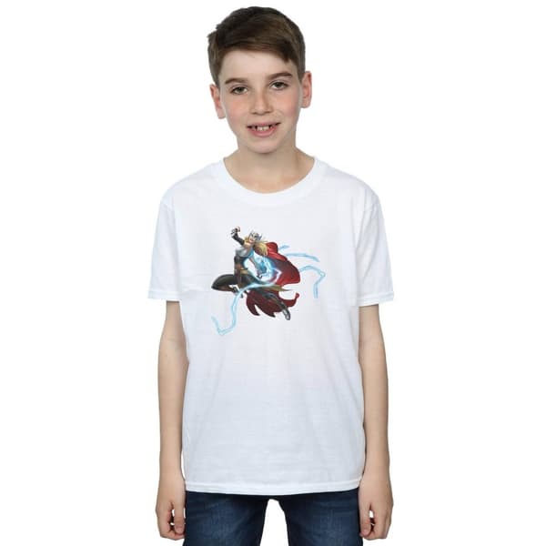 Marvel Boys The Mighty Thor Goddess Of Thunder T-Shirt