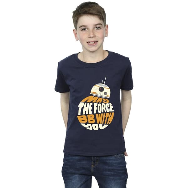 Star Wars Boys May The Force BB8 T-Shirt