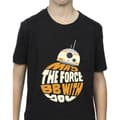 Pikkukuva 3 / 4: Star Wars Boys May The Force BB8 T-Shirt