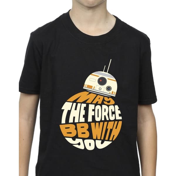Star Wars Boys May The Force BB8 T-Shirt
