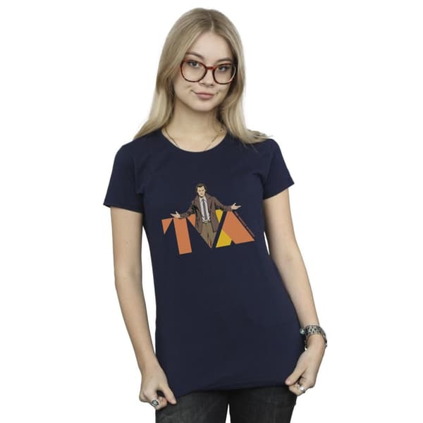 Marvel Dam/Tjej - Loki TVA Pose - Bomulls-T-shirt