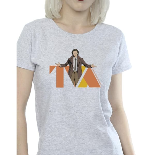 Marvel Dam/Tjej - Loki TVA Pose - Bomulls-T-shirt
