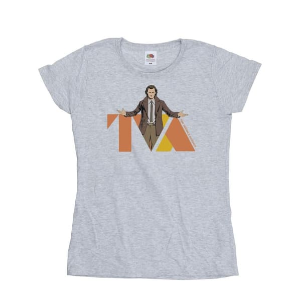 Marvel Dam/Tjej - Loki TVA Pose - Bomulls-T-shirt