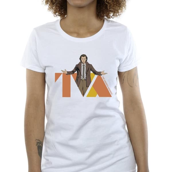 Marvel Dam/Tjej - Loki TVA Pose - Bomulls-T-shirt