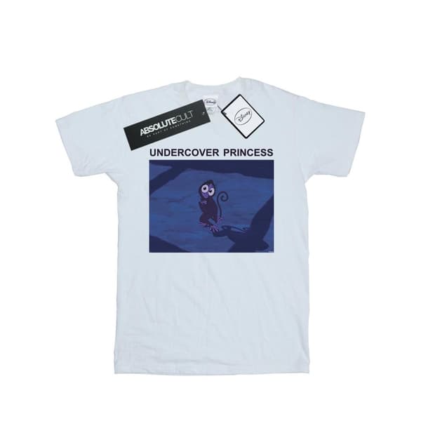 Disney Aladdin Undercover Princess T-shirt för pojkar White 12-13 Years