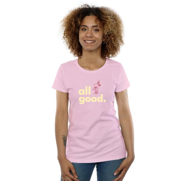 Disney Dam/Tjej Minnie Mouse All Good T-shirt i bomull