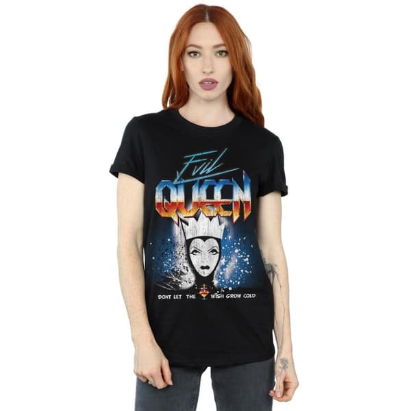 Disney Womens/Ladies Evil Queen Don´t Let Cotton Boyfriend T-Shirt