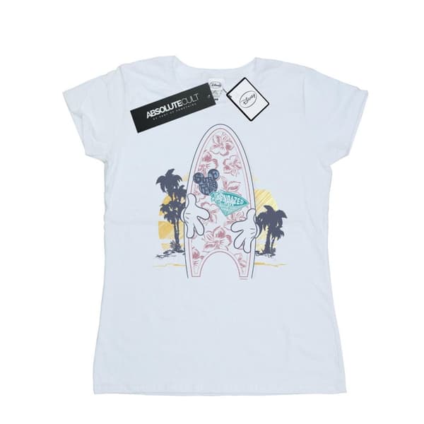 Disney Dam/Tjej Musse Pigg Surf Fever T-shirt i bomull
