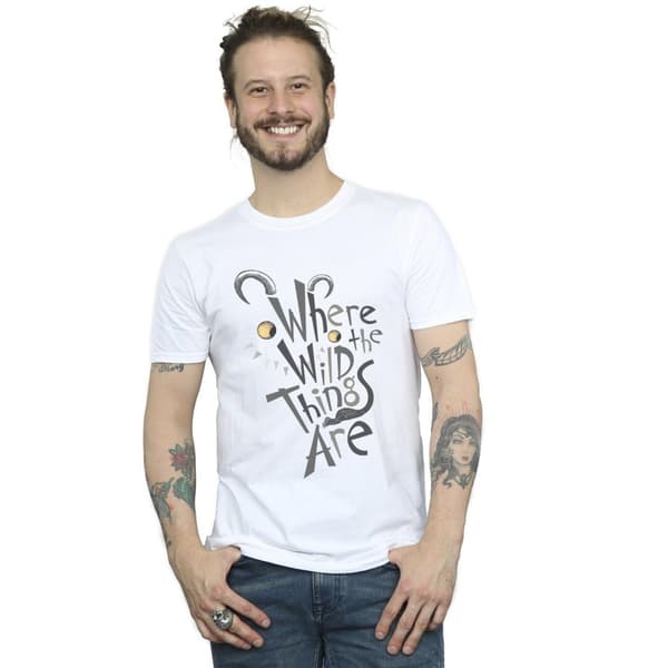Where The Wild Things Are Mens Monster Logo T-Shirt