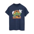 Miniatyrbild 1 av 3: Marvel Dam/Hulk Happy Halloween Boyfriend-T-shirt i bomull för damer