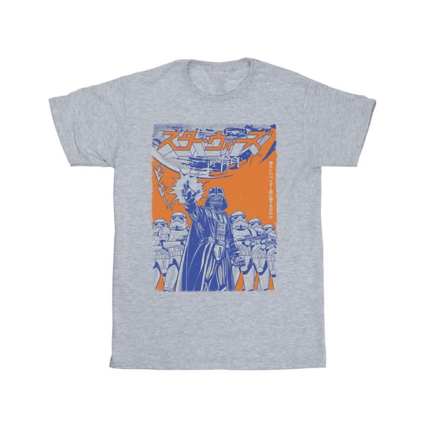 Star Wars Boys Vader International Poster T-Shirt