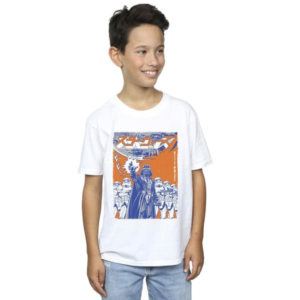 Star Wars Boys Vader International Poster T-Shirt