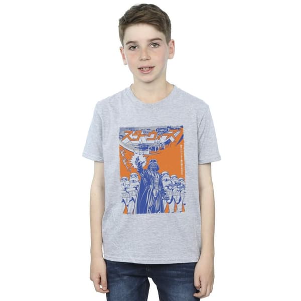 Star Wars Boys Vader International Poster T-Shirt