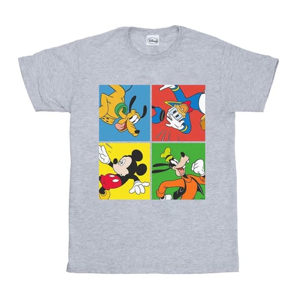 Disney Mens Mickey Mouse Friends T-Shirt