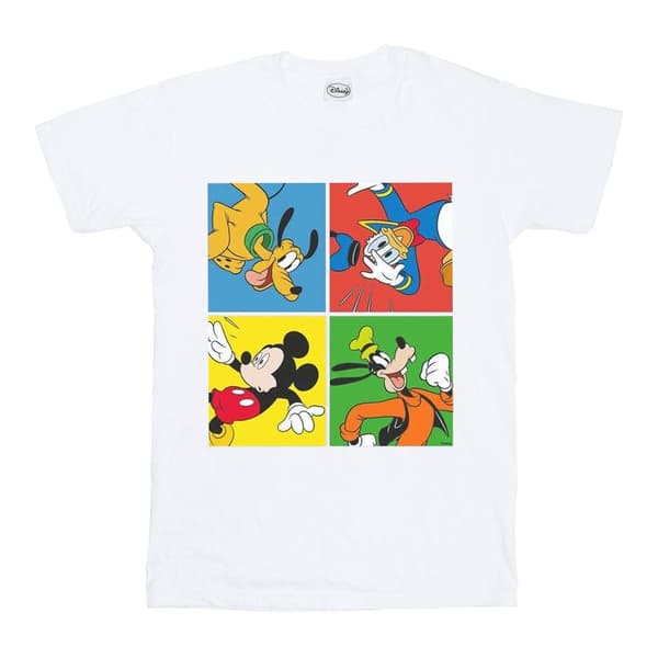 Disney Mens Mickey Mouse Friends T-Shirt