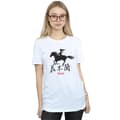 Pikkukuva 2 / 3: Disney Womens/Ladies Mulan Movie Wind Silhouette Cotton Boyfriend T-Shirt
