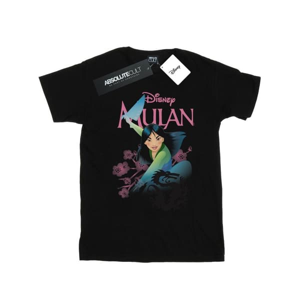 Disney Womens/Ladies Mulan My Own Hero Cotton Boyfriend T-Shirt