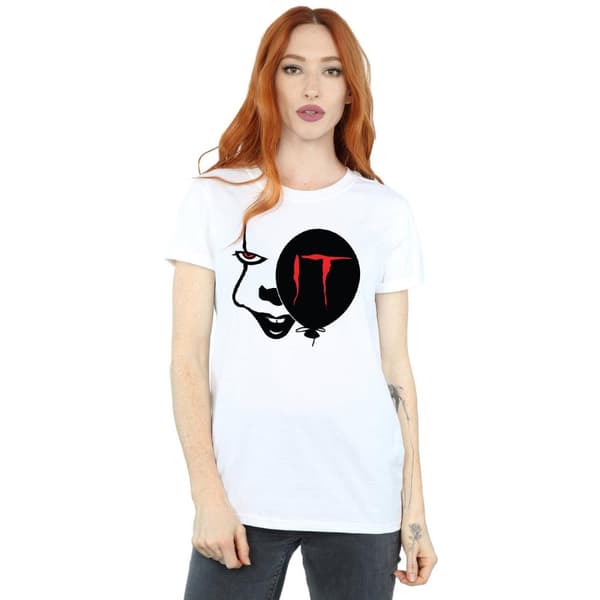 It Womens/Ladies Pennywise Smile Cotton Boyfriend T-Shirt