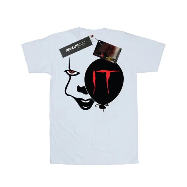 It Womens/Ladies Pennywise Smile Cotton Boyfriend T-Shirt White S