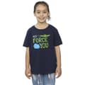 Miniatyrbillede 2 af 4: Star Wars Girls The Mandalorian May The Force Be With You Cotton T-Shirt