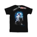 Miniatyrbild 1 av 5: Star Wars Dam/Tjej - De sista jediriddarna R2-D2 Boyfriend-t-shirt i borstad bomull