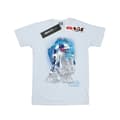 Miniatyrbild 1 av 5: Star Wars Dam/Tjej - De sista jediriddarna R2-D2 Boyfriend-t-shirt i borstad bomull