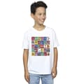 Miniatyrbillede 2 af 3: Tom And Jerry Boys Grid Squares T-Shirt