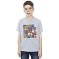 Miniatyrbillede 2 af 3: Tom And Jerry Boys Grid Squares T-Shirt