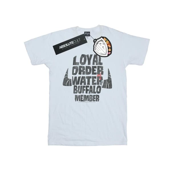 The Flintstones Dam/Lady Loyal Order Water Buffalo Member Boyfriend T-shirt i bomull