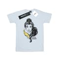 Miniatyrbillede 1 af 3: Disney Womens/Ladies Belle Sketch Cotton Boyfriend T-Shirt