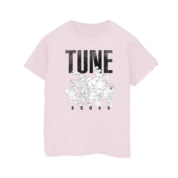 Space Jam: A New Legacy Womens/Ladies Tune Squad Group Cotton Boyfriend T-Shirt