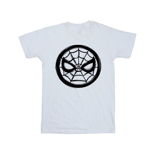 Marvel Mens Spider-Man Chest Logo T-Shirt