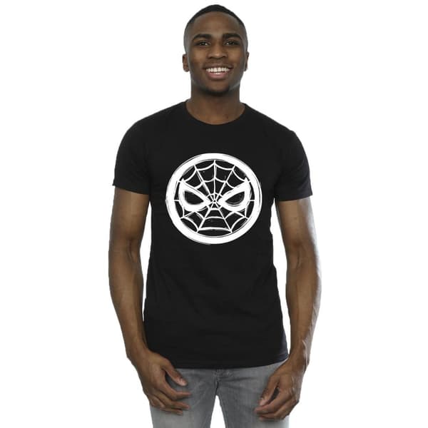 Marvel Mens Spider-Man Chest Logo T-Shirt