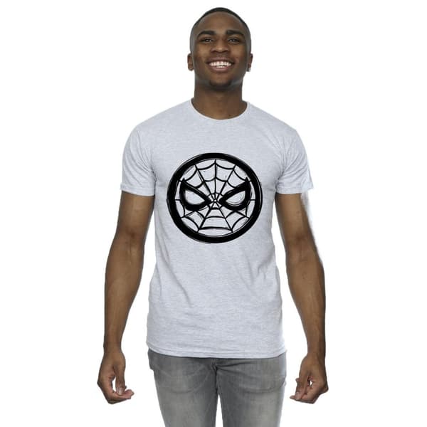 Marvel Mens Spider-Man Chest Logo T-Shirt