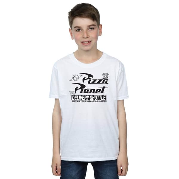 Disney Boys Toy Story Pizza Planet Logo T-Shirt
