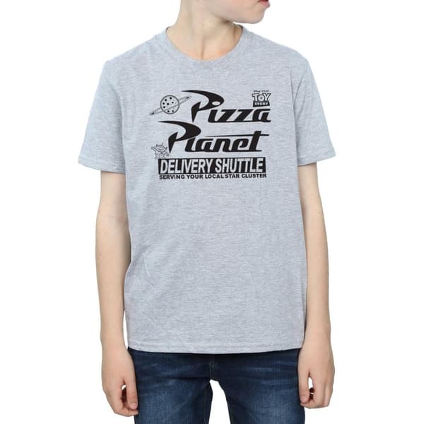 Disney Boys Toy Story Pizza Planet Logo T-Shirt