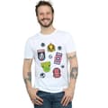 Miniatyrbillede 2 af 3: Marvel Mens Avengers Hero Badges T-Shirt