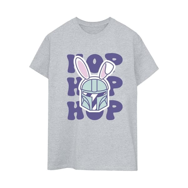 Star Wars Dam/Tjej - The Mandalorian Hop Into Easter - Pojkvänströja i bomull