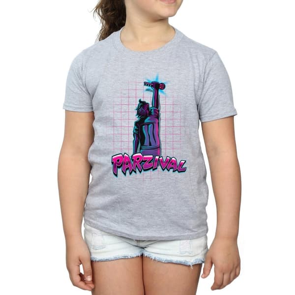 Ready Player One Parzival Key T-shirt i bomull för flickor