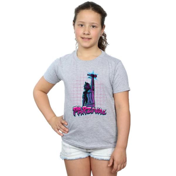 Ready Player One Parzival Key T-shirt i bomull för flickor