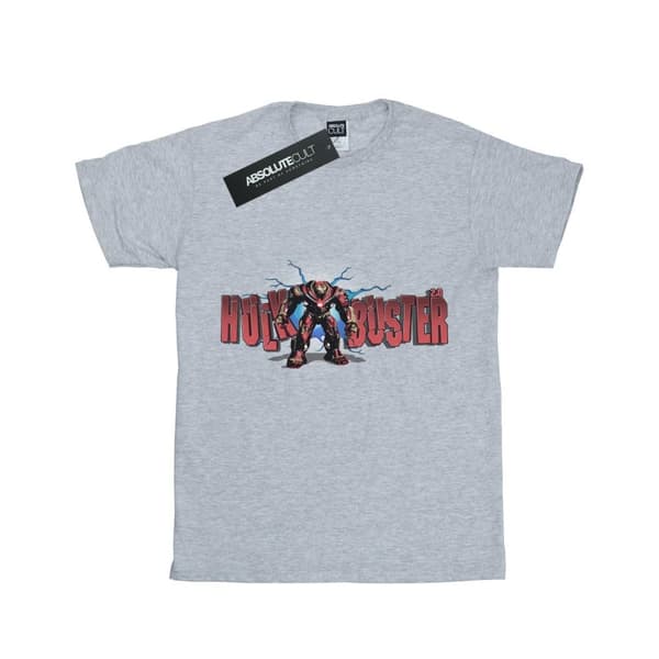 Marvel Girls Avengers Infinity War Hulkbuster 2.0 T-shirt i bomull