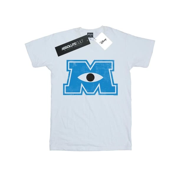 Disney Womens/Ladies Monsters University Monster M Cotton Boyfriend T-Shirt