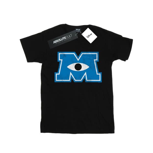 Disney Womens/Ladies Monsters University Monster M Cotton Boyfriend T-Shirt