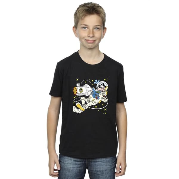 Disney Pojkar - Goofy läser i rymden - T-shirt