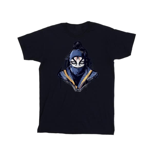 Marvel Boys Shang-Chi And The Legend Of The Ten Rings Razor Fist Masked Paint T-Shirt