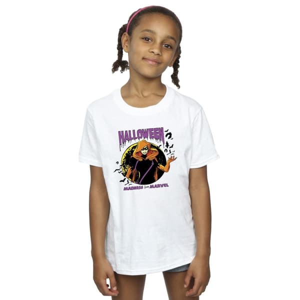 Marvel T-shirt i bomull för flickor - Black Widow Halloween