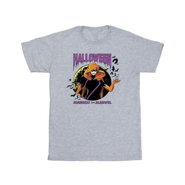 Marvel T-shirt i bomull för flickor - Black Widow Halloween