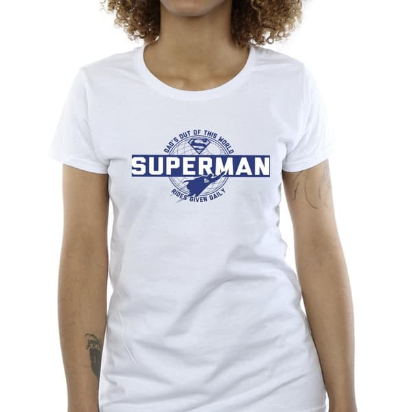 DC Comics Womens/Ladies Superman Out Of This World Cotton T-Shirt